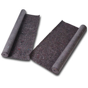 Peintre non tissé Fleece Blend Grey d'ouatine de protection de plancher