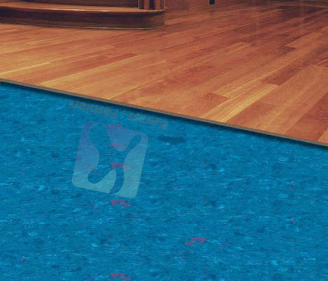 Akustische Mischung farbiger Laminat Gummifußbodenunderlayment