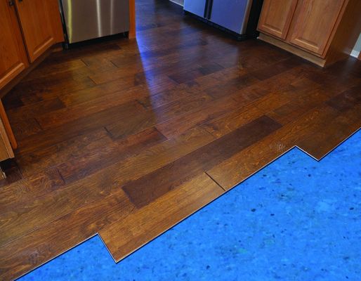 Schaum-akustisches Bodenbelag Underlayment-sich hin- und herbewegender Bodenbelag-Boden-Bauholz-Laminat