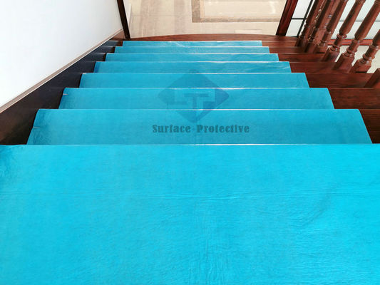 Blend Grey Floor Protector Sheet Roll Self Adhesive Painter Cover Fleece Anti Slip Mat