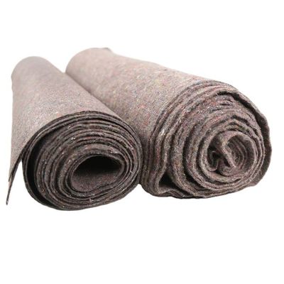 Blend Grey Floor Protector Sheet Roll Self Adhesive Painter Cover Fleece Anti Slip Mat